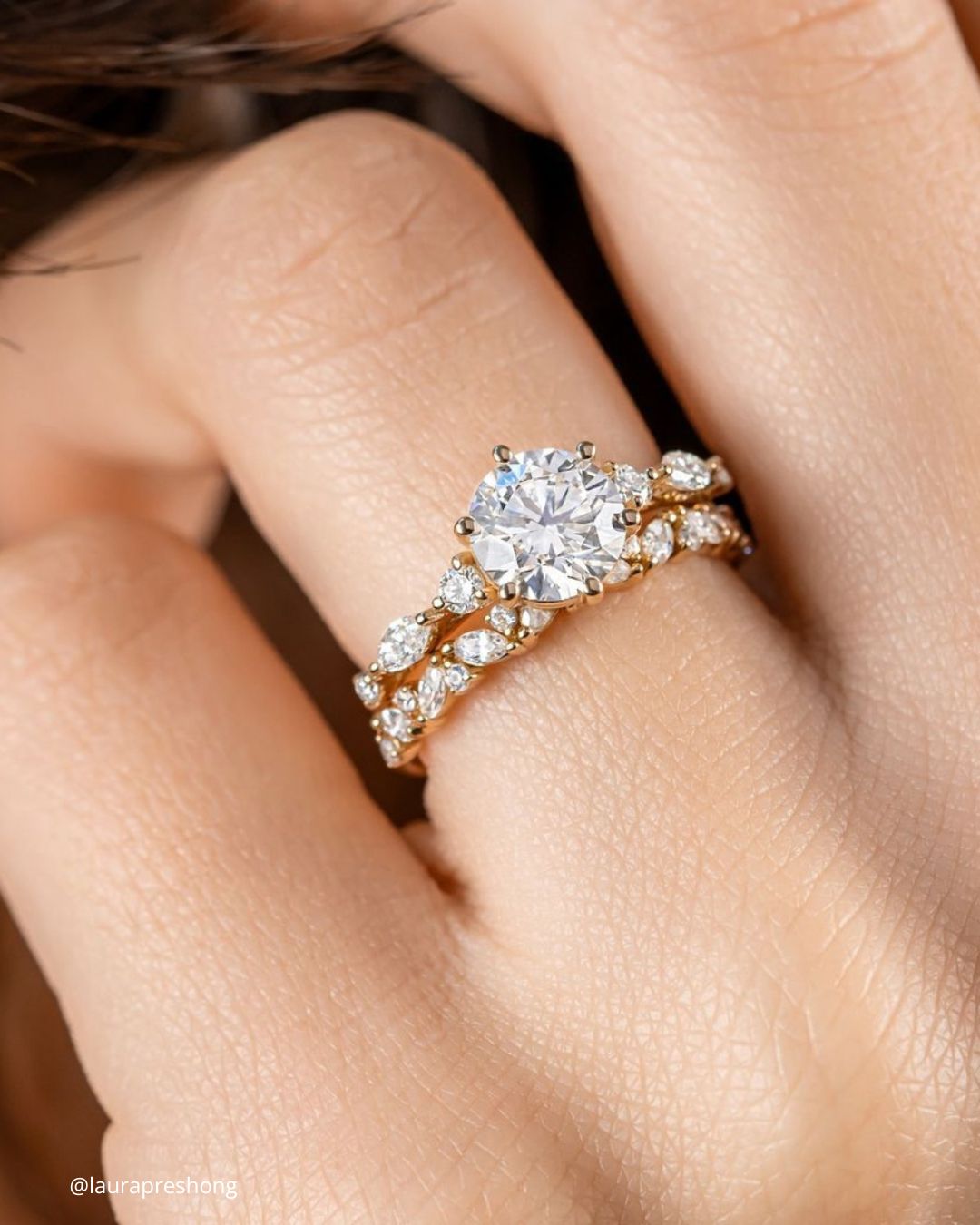 Engagement Rings In Stunning Sets