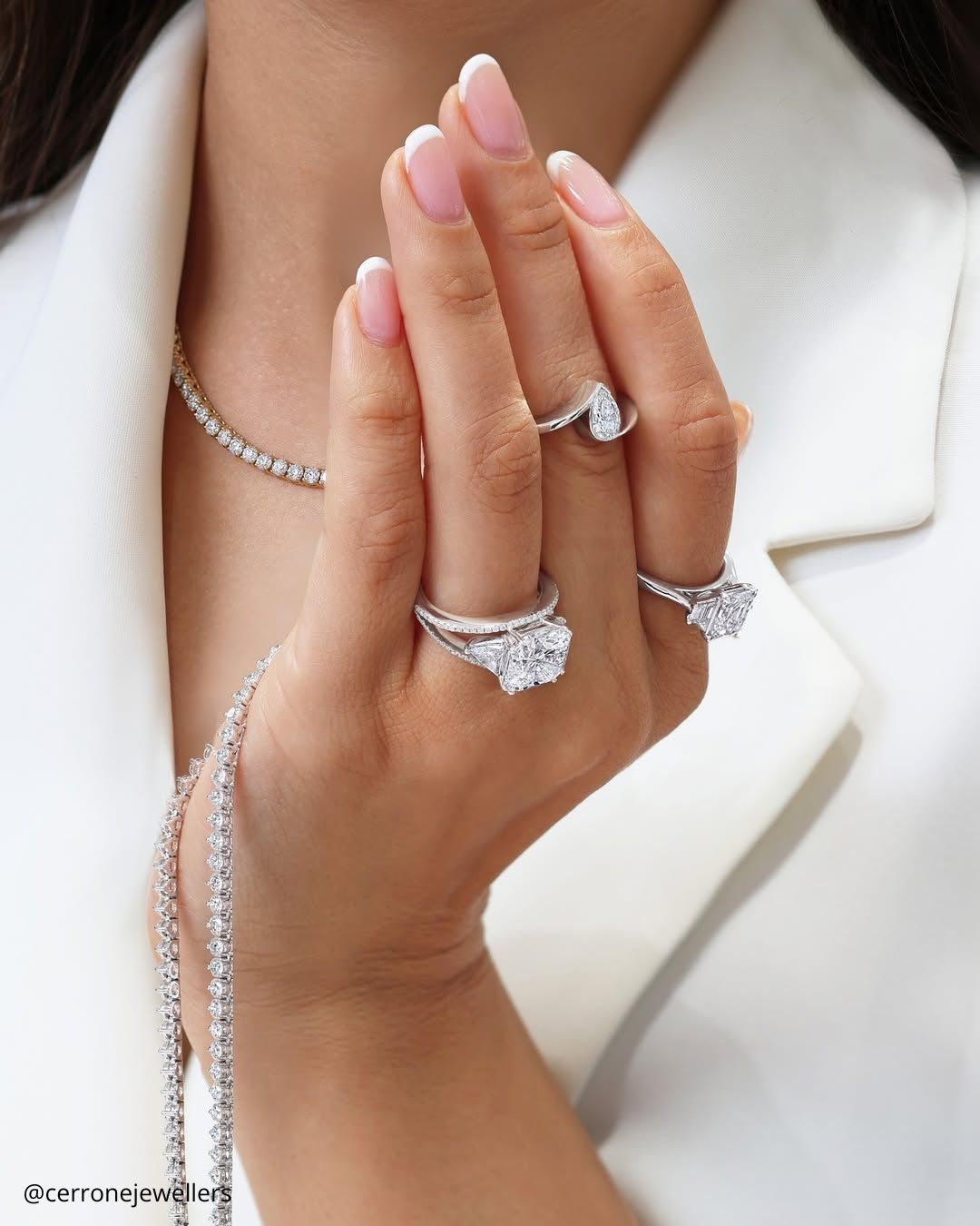 Beautiful Stackable Rings