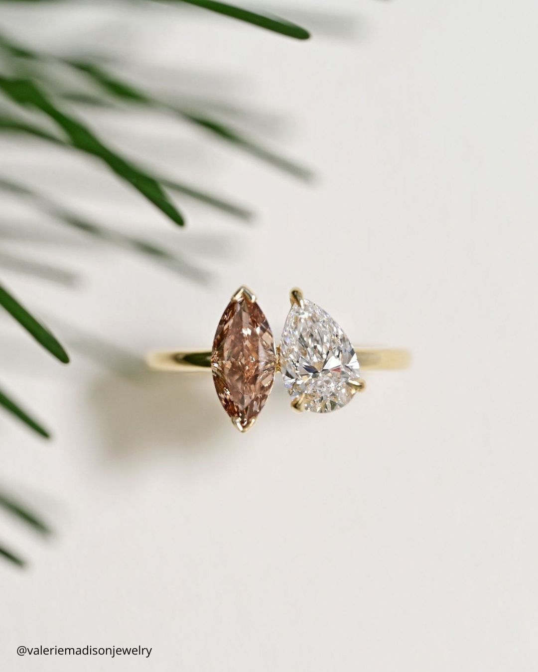 Amazing Two-Tone Modern Rings