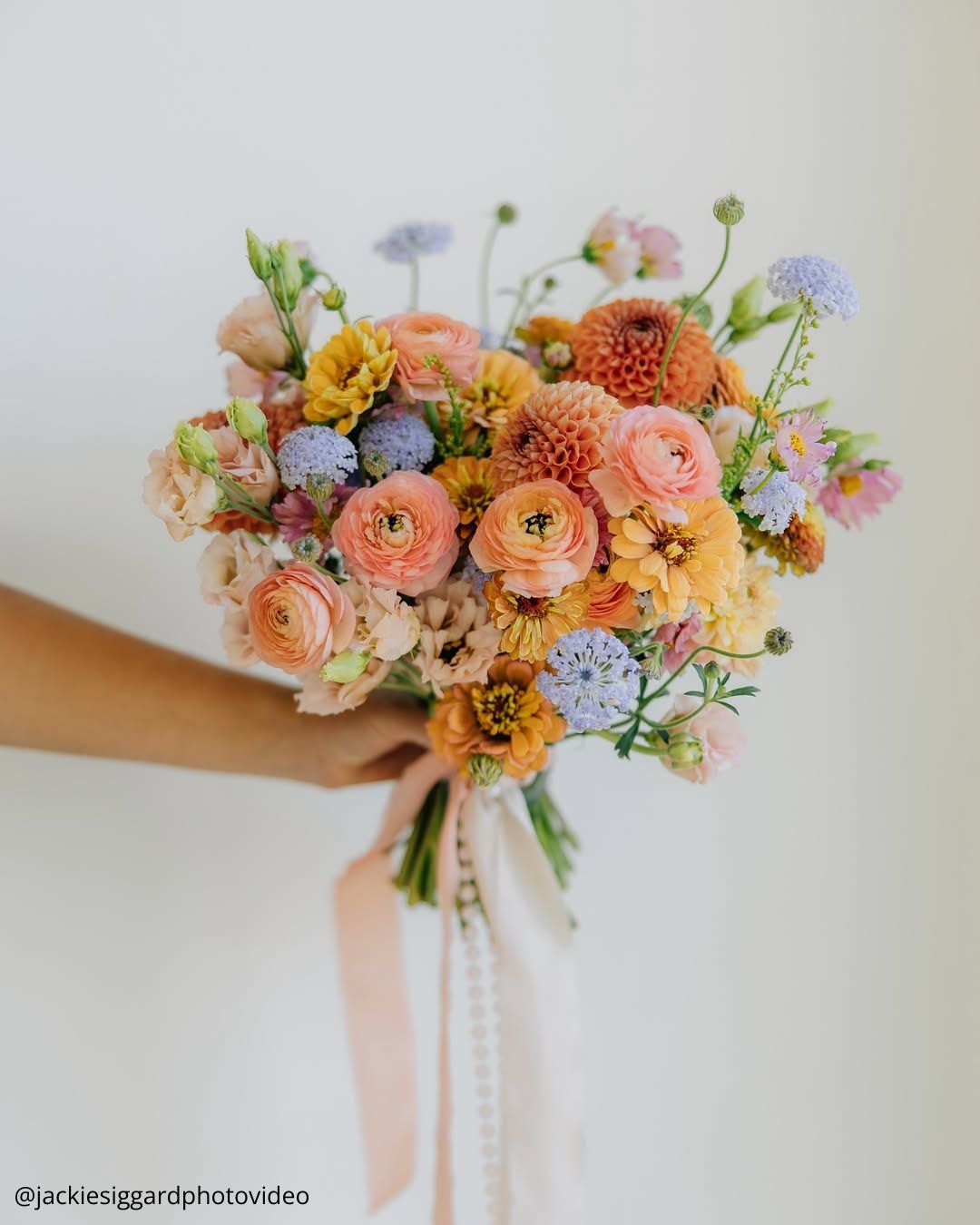 Wildflower Wedding Bouquets