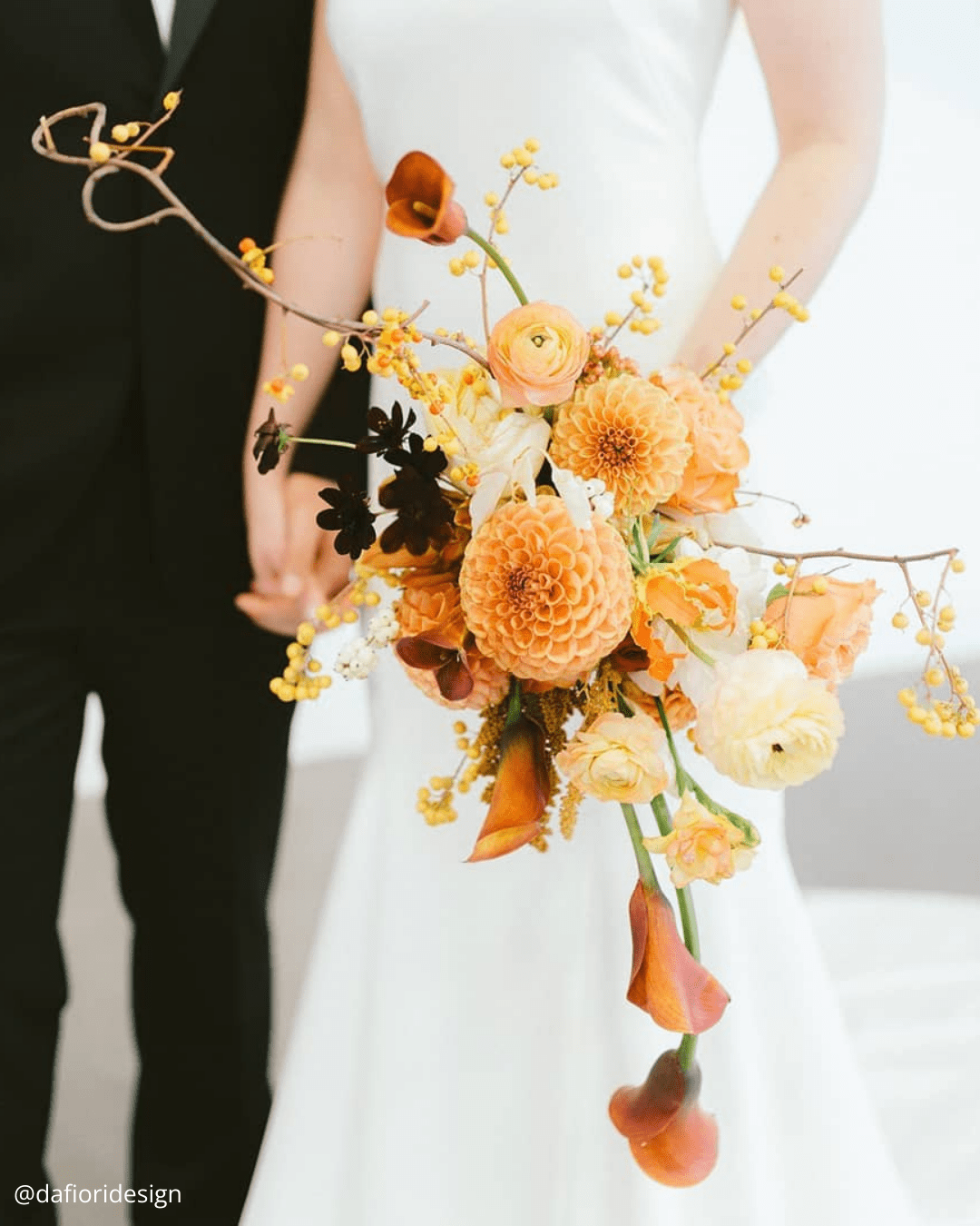 Wildflower Wedding Bouquets