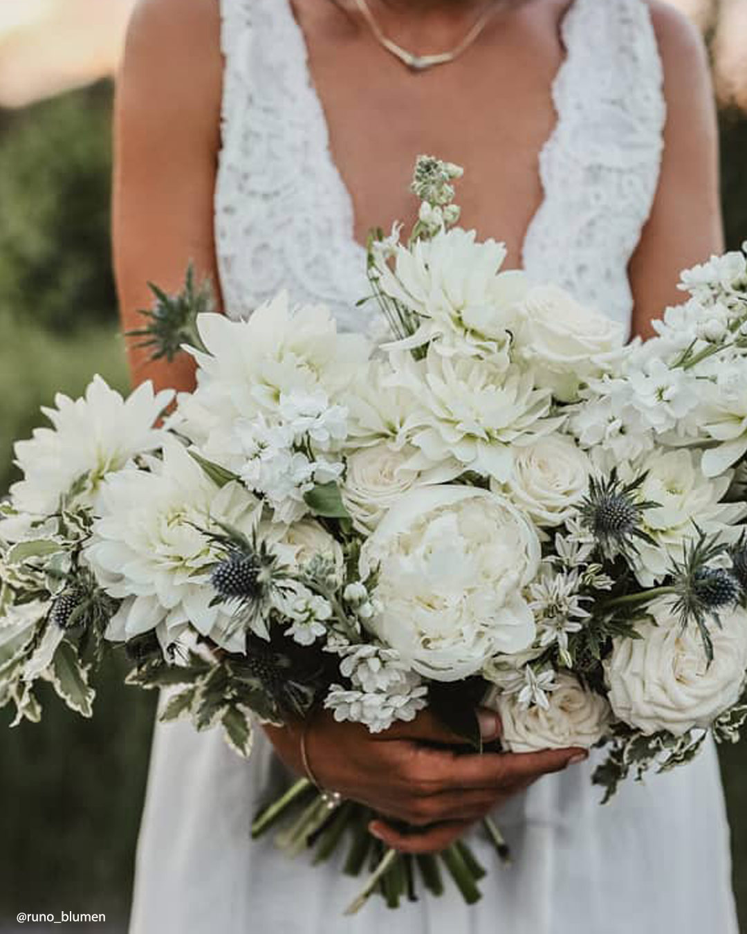 Wedding Bouquet with Sunflowers
