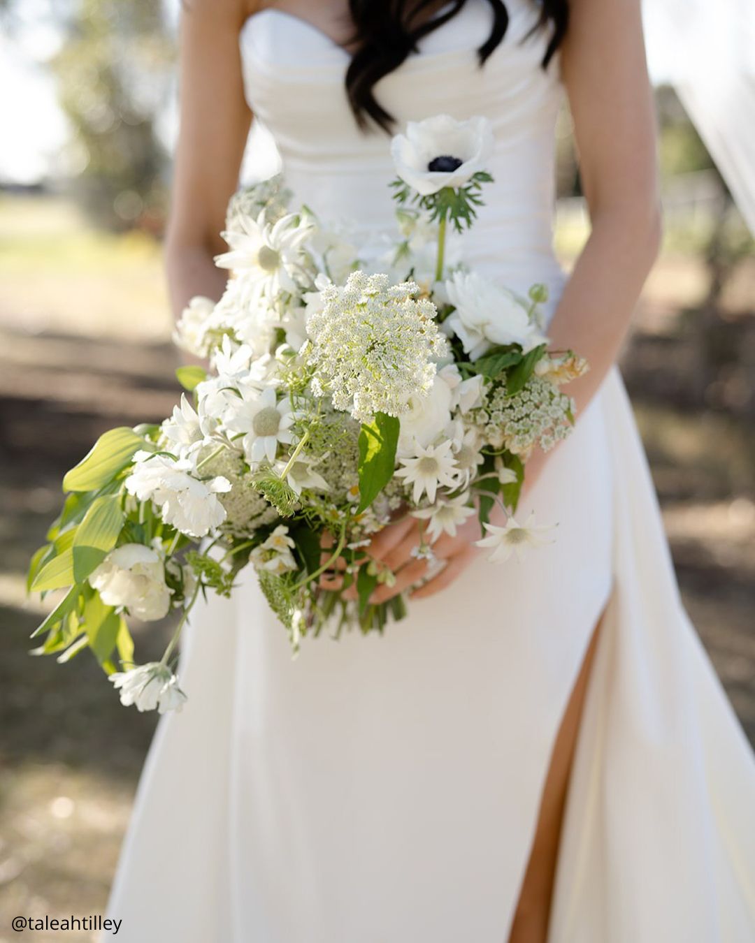 Wedding Bouquet with Sunflowers