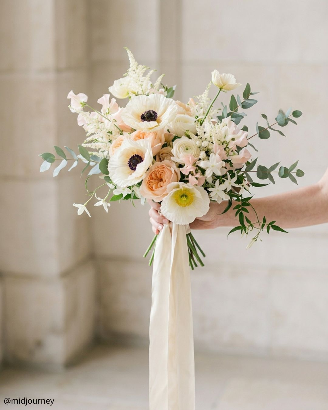Blue & Purple Bouquets For A Summer