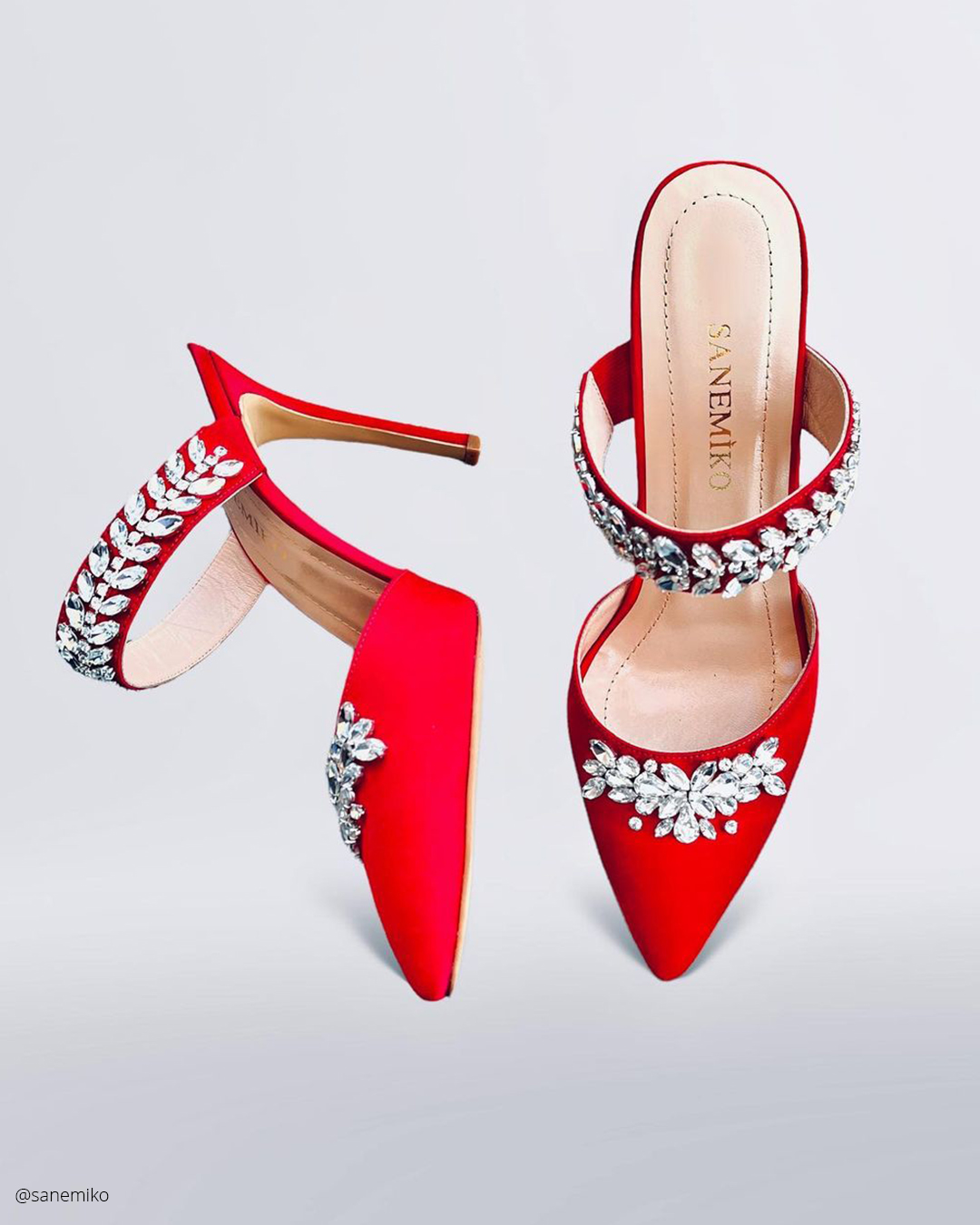 Red Heels For A Bride