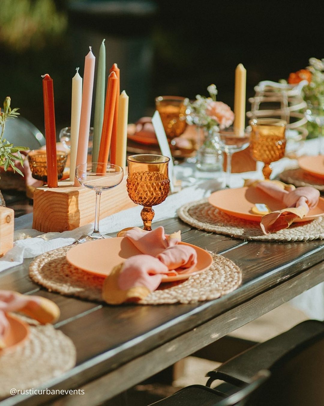 Terracotta and Sage Green Wedding