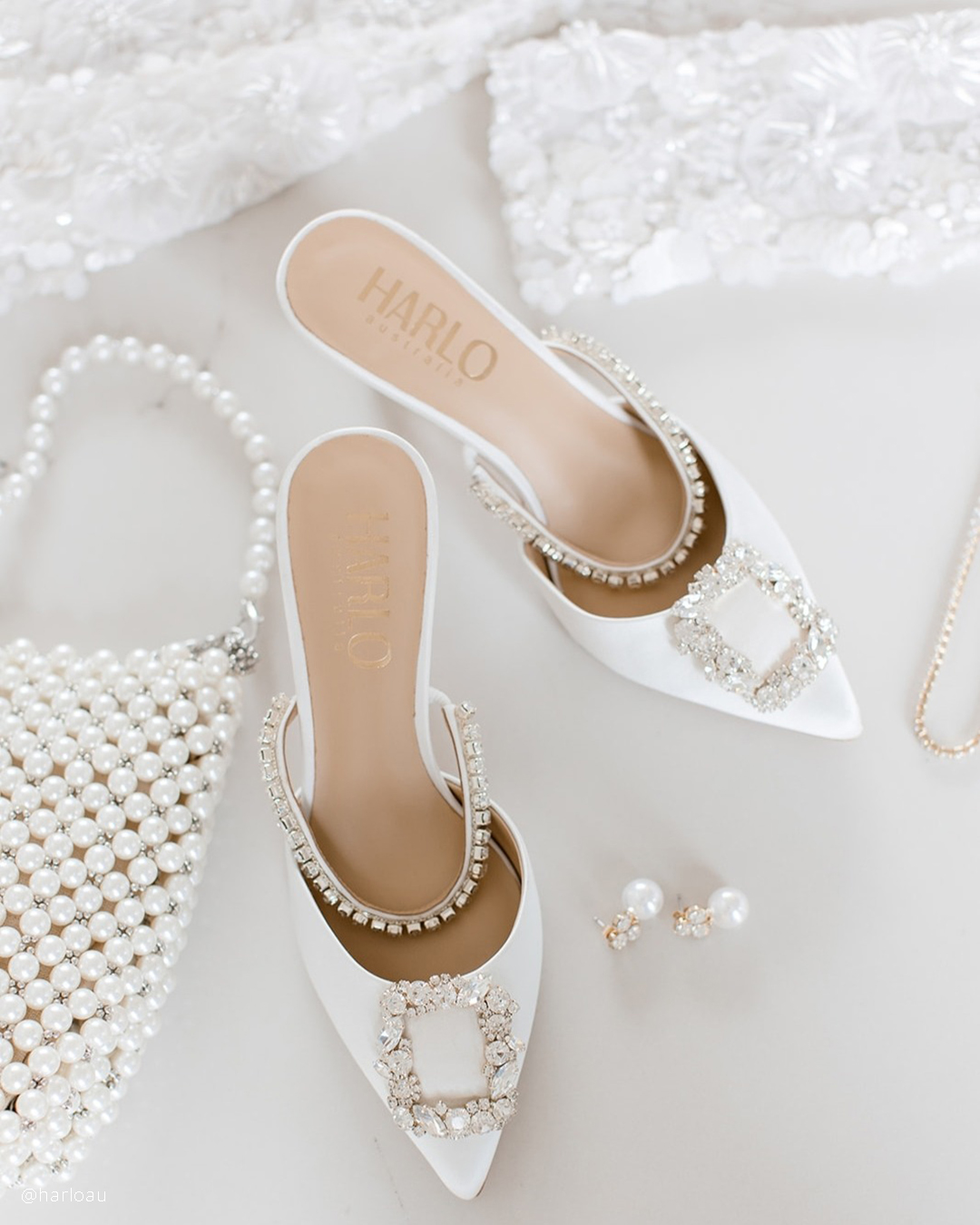Silver Wedding Shoes