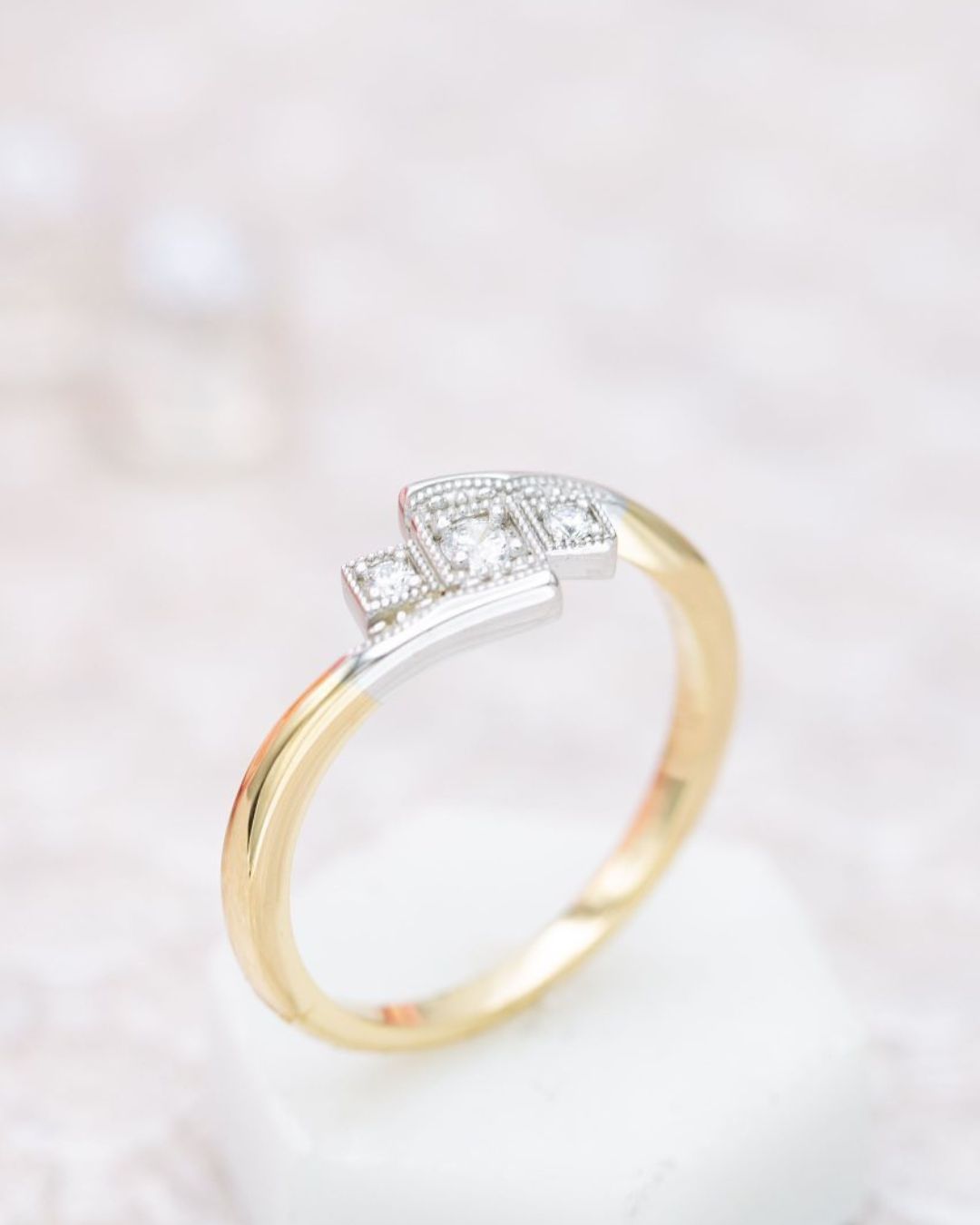 Baroque Unique Rings