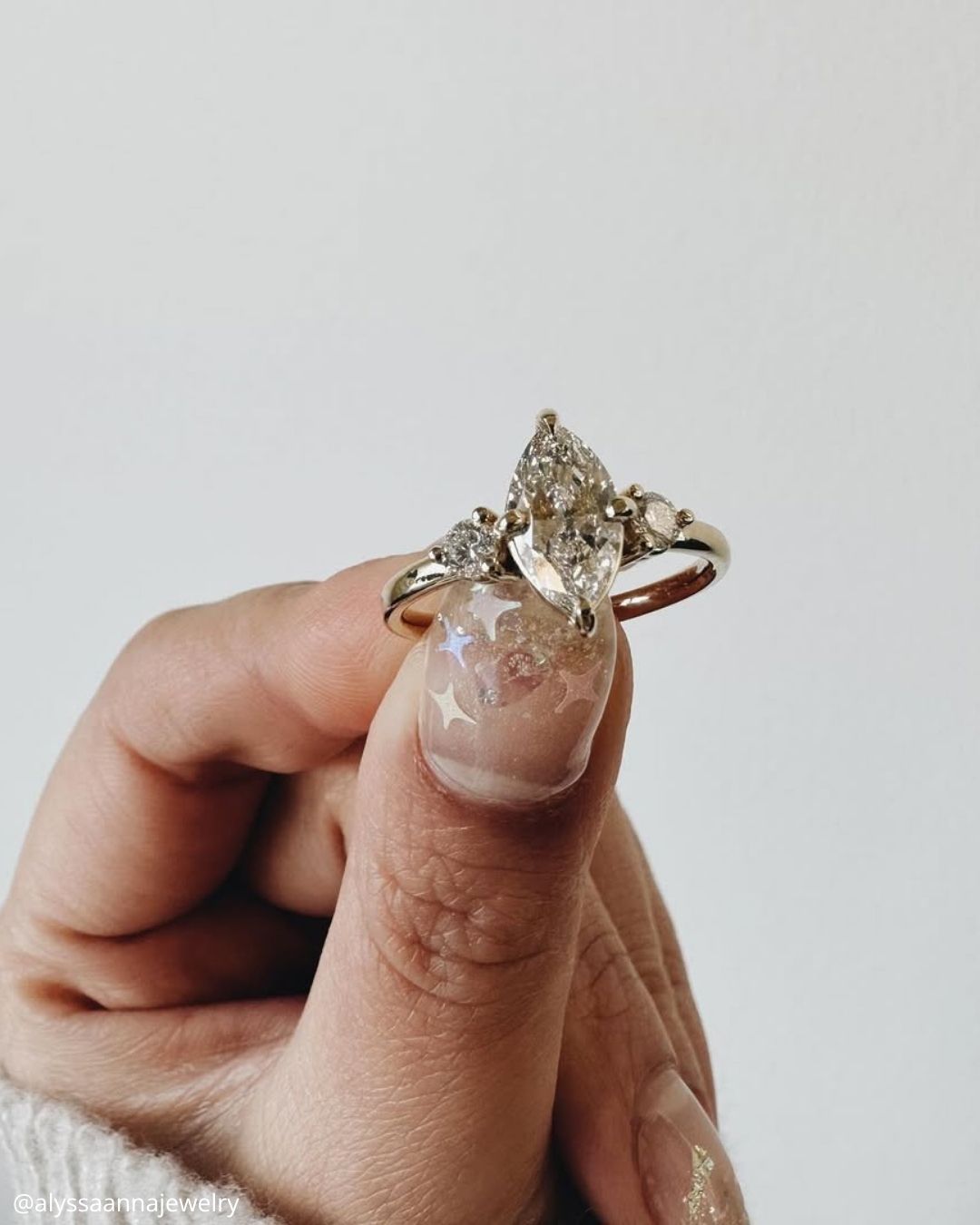 Heart-Shaped Diamond Rings
