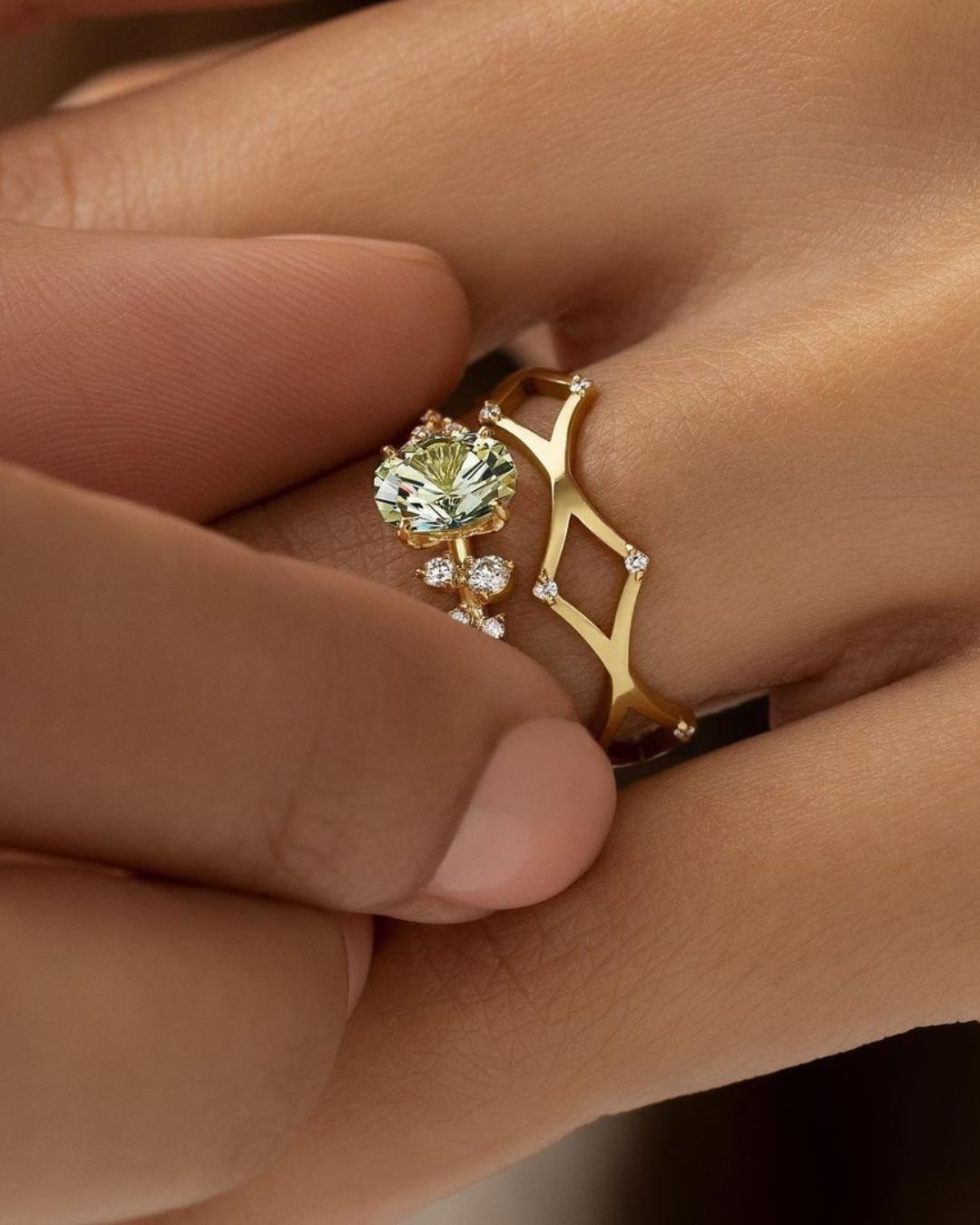 Unique Black Engagement Rings