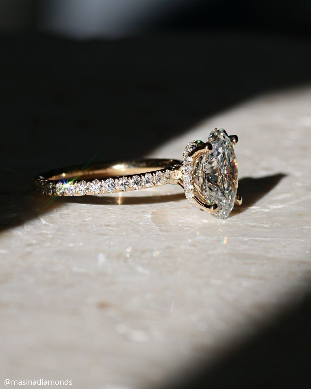 Pave Band Rings