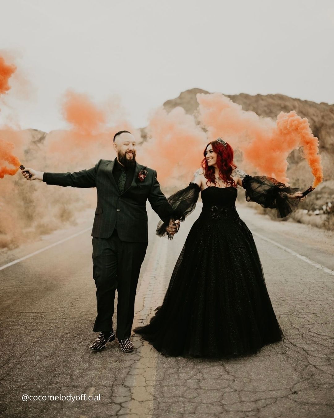 Attire for Halloween Weddings