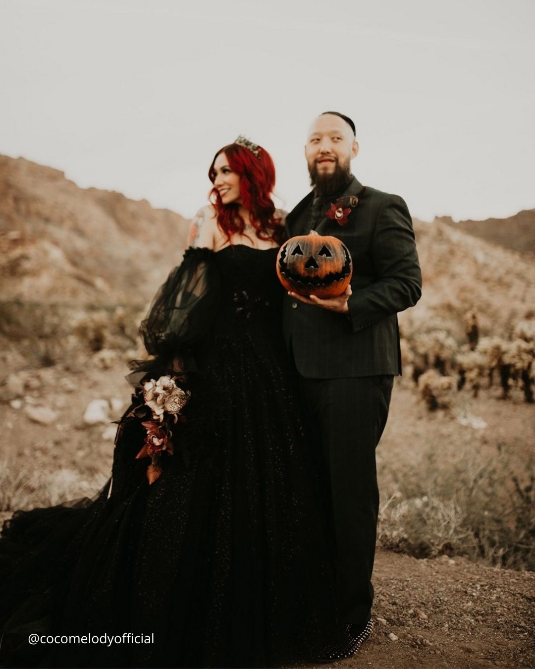 Attire for Halloween Weddings