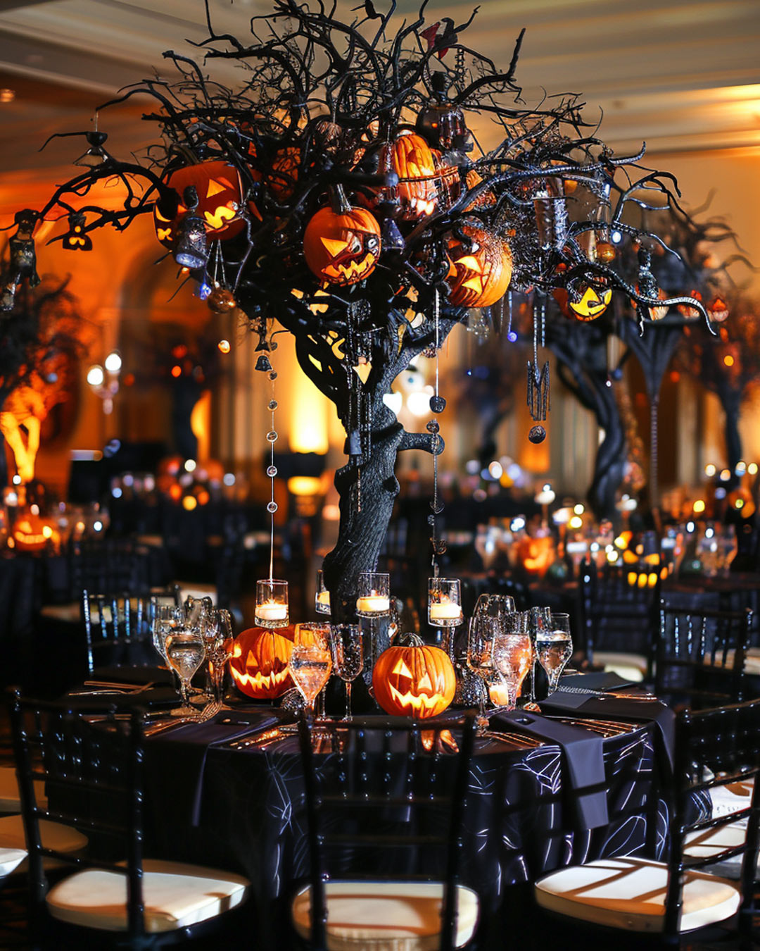 Table Halloween Decorations