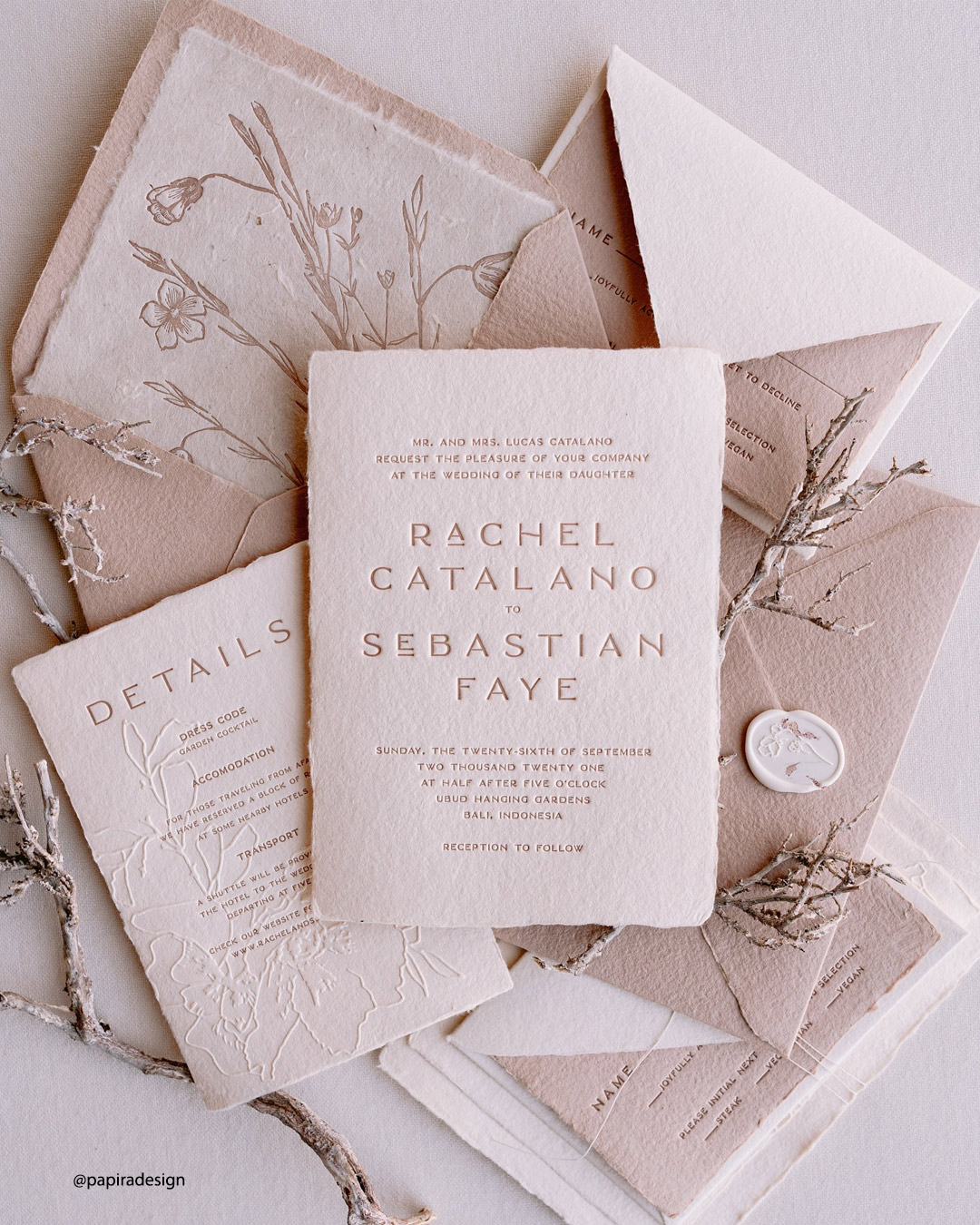 Nude Wedding Color Theme