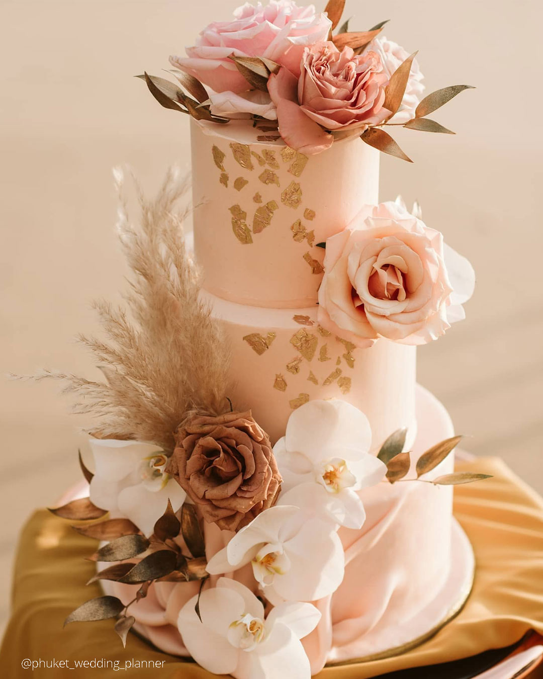 Cake Ideas With Pampas Grass