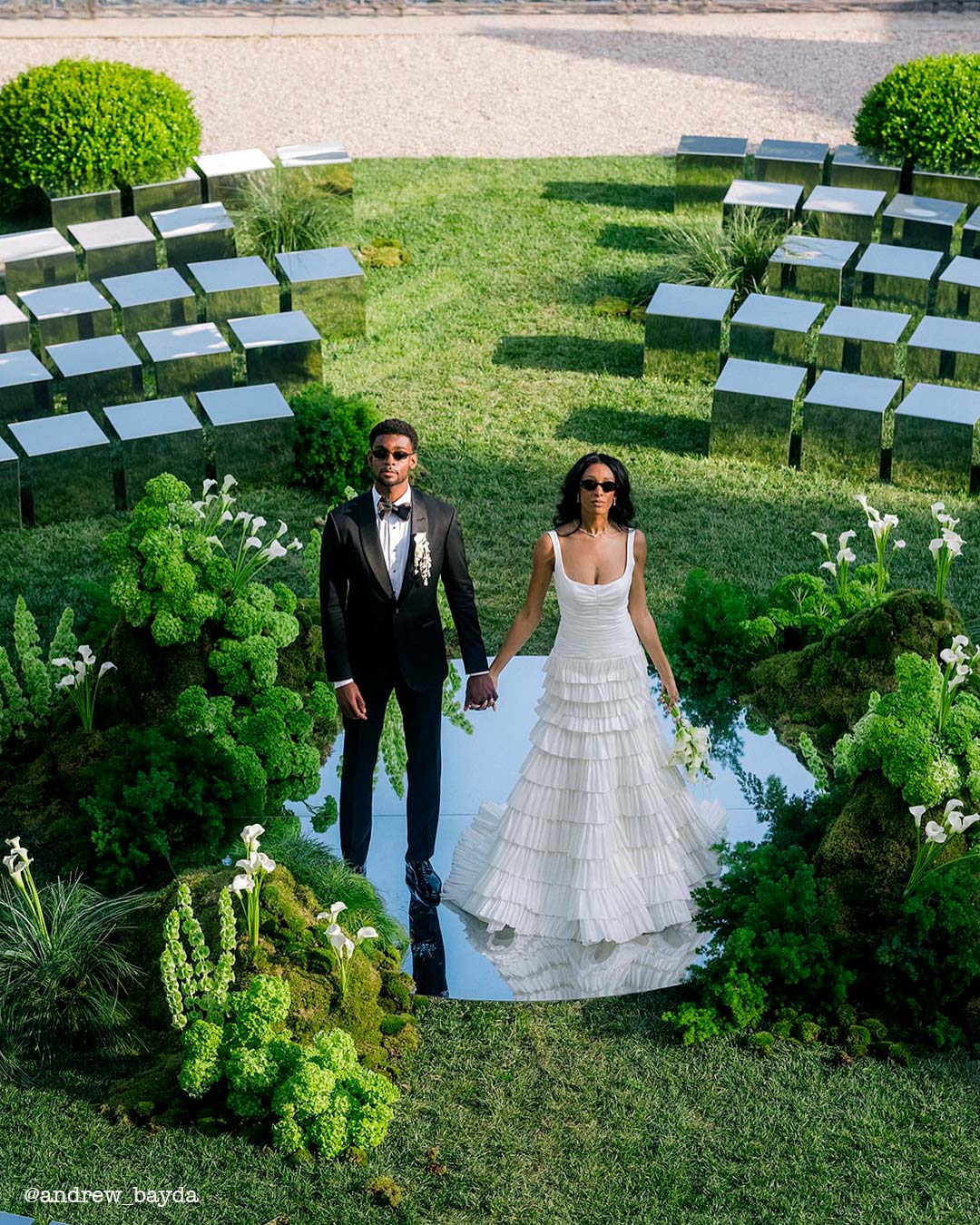 Aisle Decor Ideas with Petals