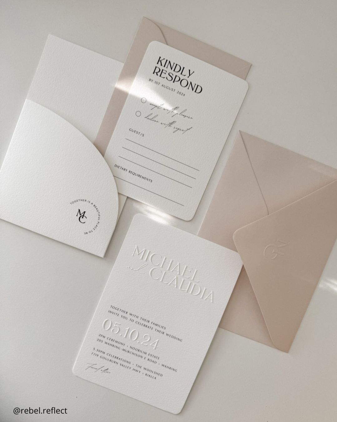 Simple Wedding Invitation Wording