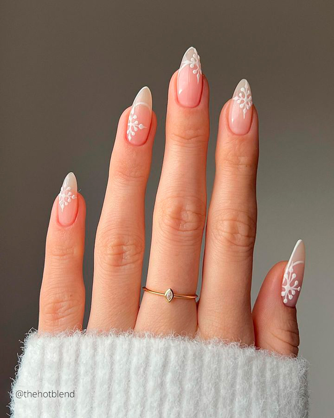 Elegant Classy Winter Nails