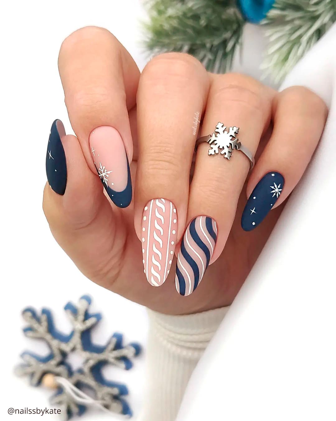Dark Winter Nails