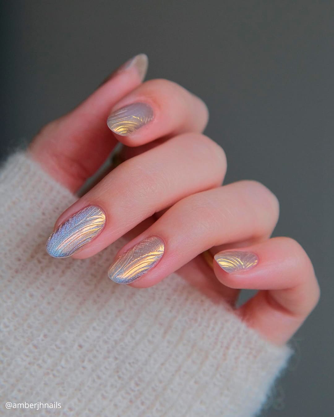 Elegant Classy Winter Nails