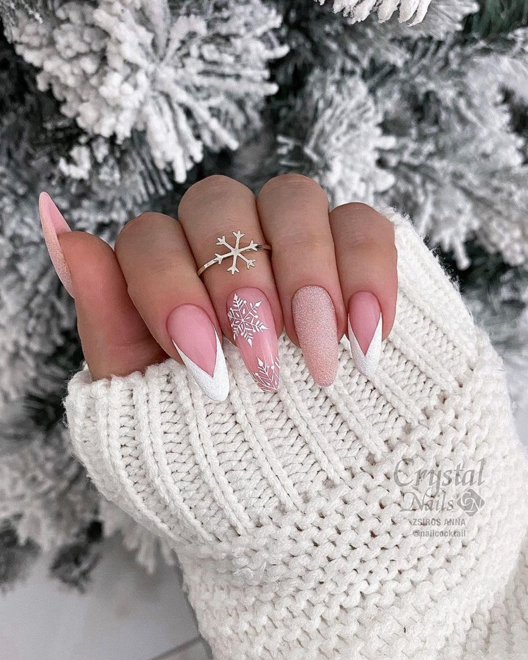 Winter Wedding Guest Nails