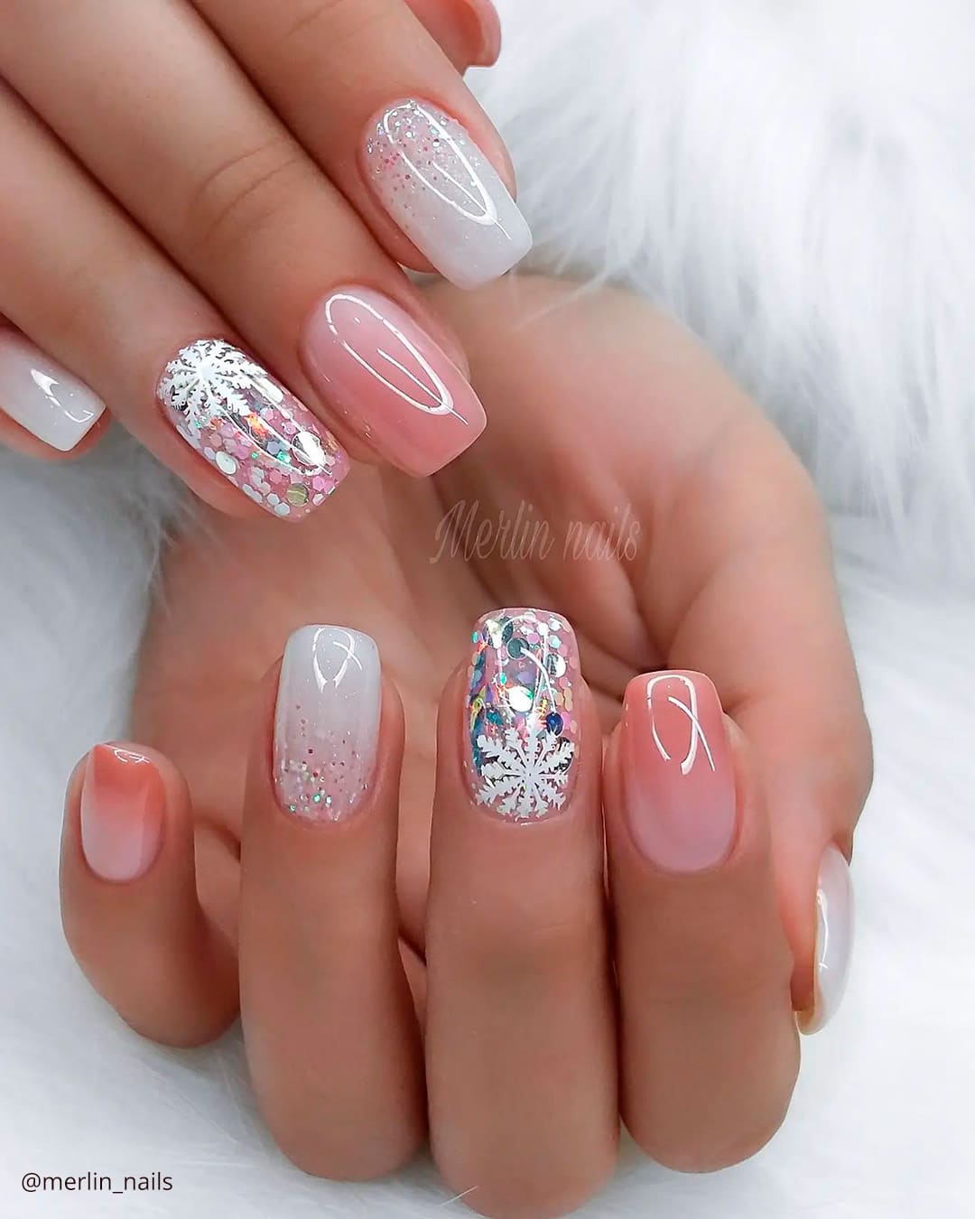 Winter Wedding Guest Nails