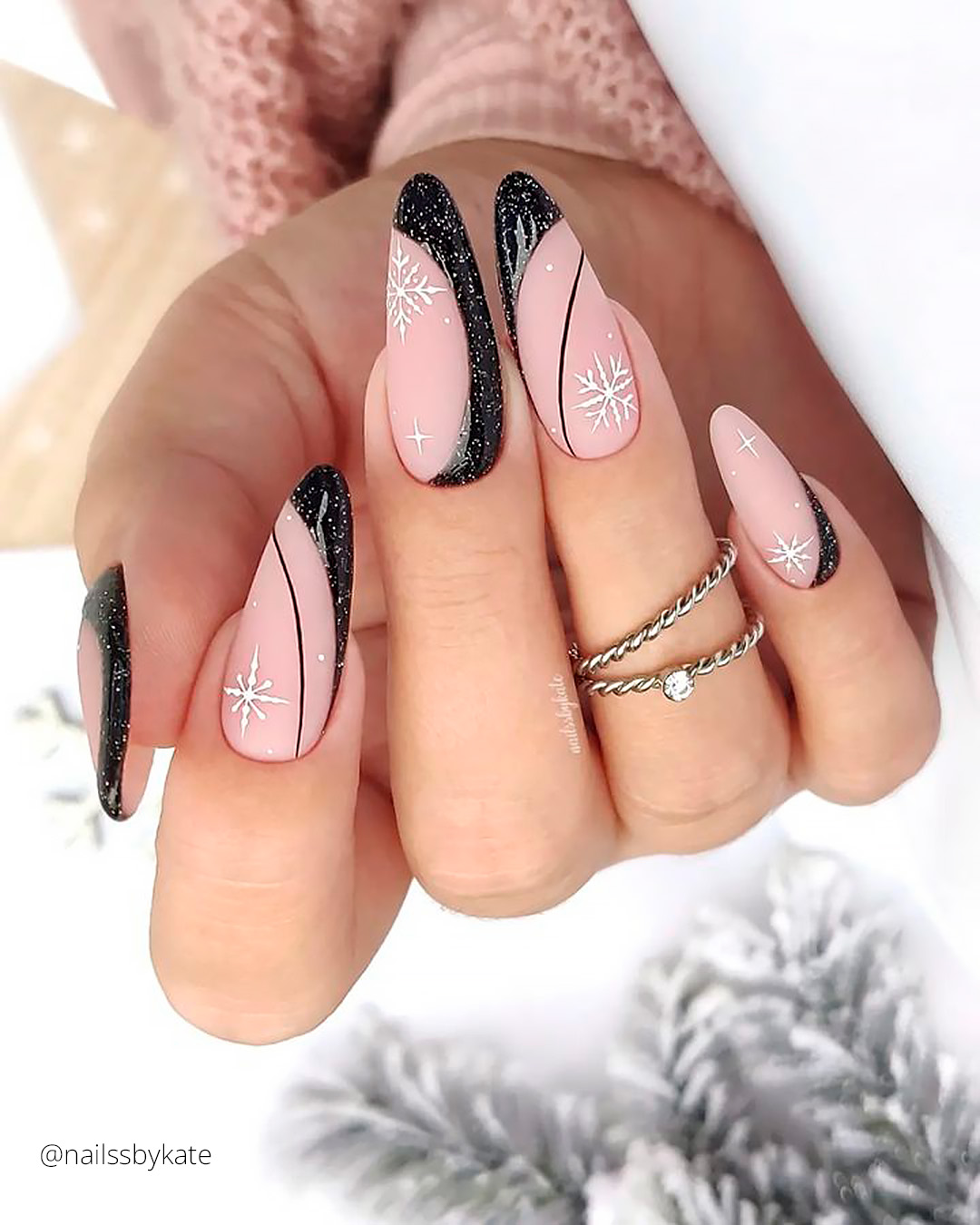 Winter Wedding Guest Nails