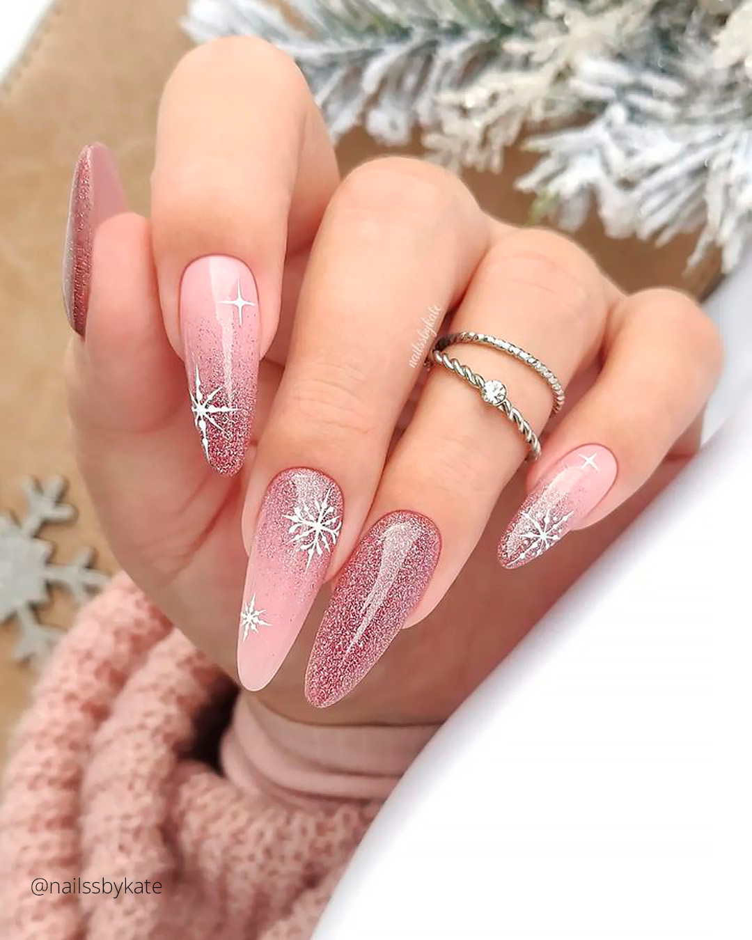 Winter Themed Nails