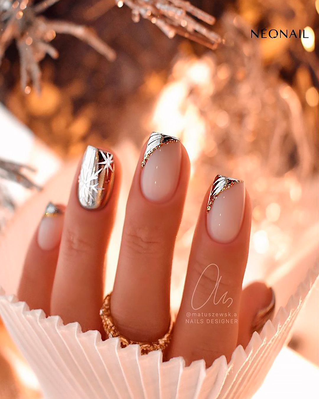 Winter Themed Nails