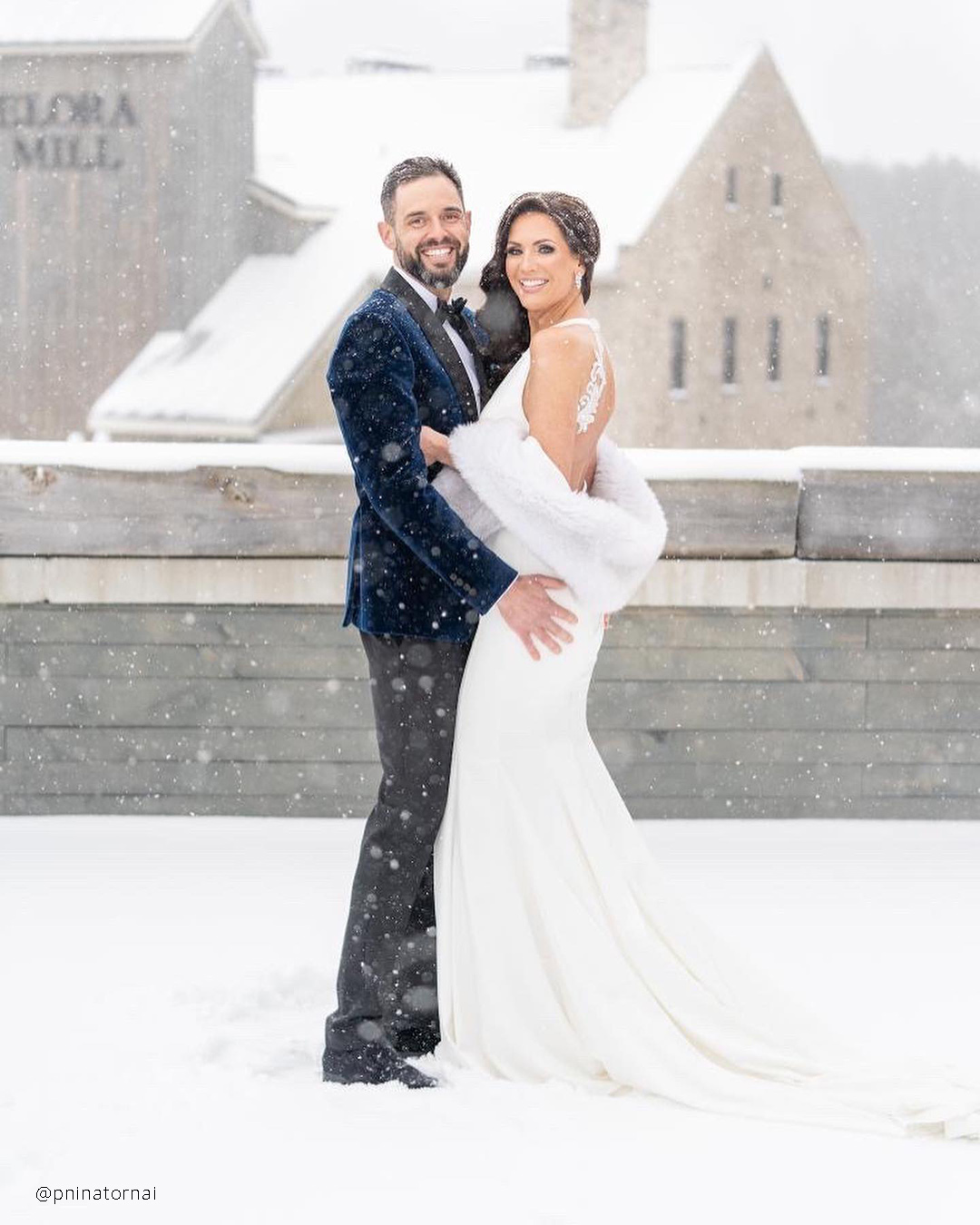 Winter Bridal Gowns With Cozy Coat