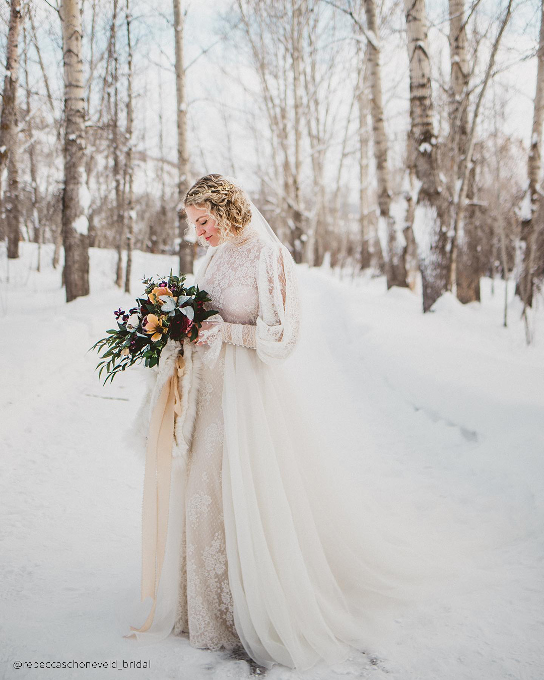 Vintage Winter Wedding Dresses