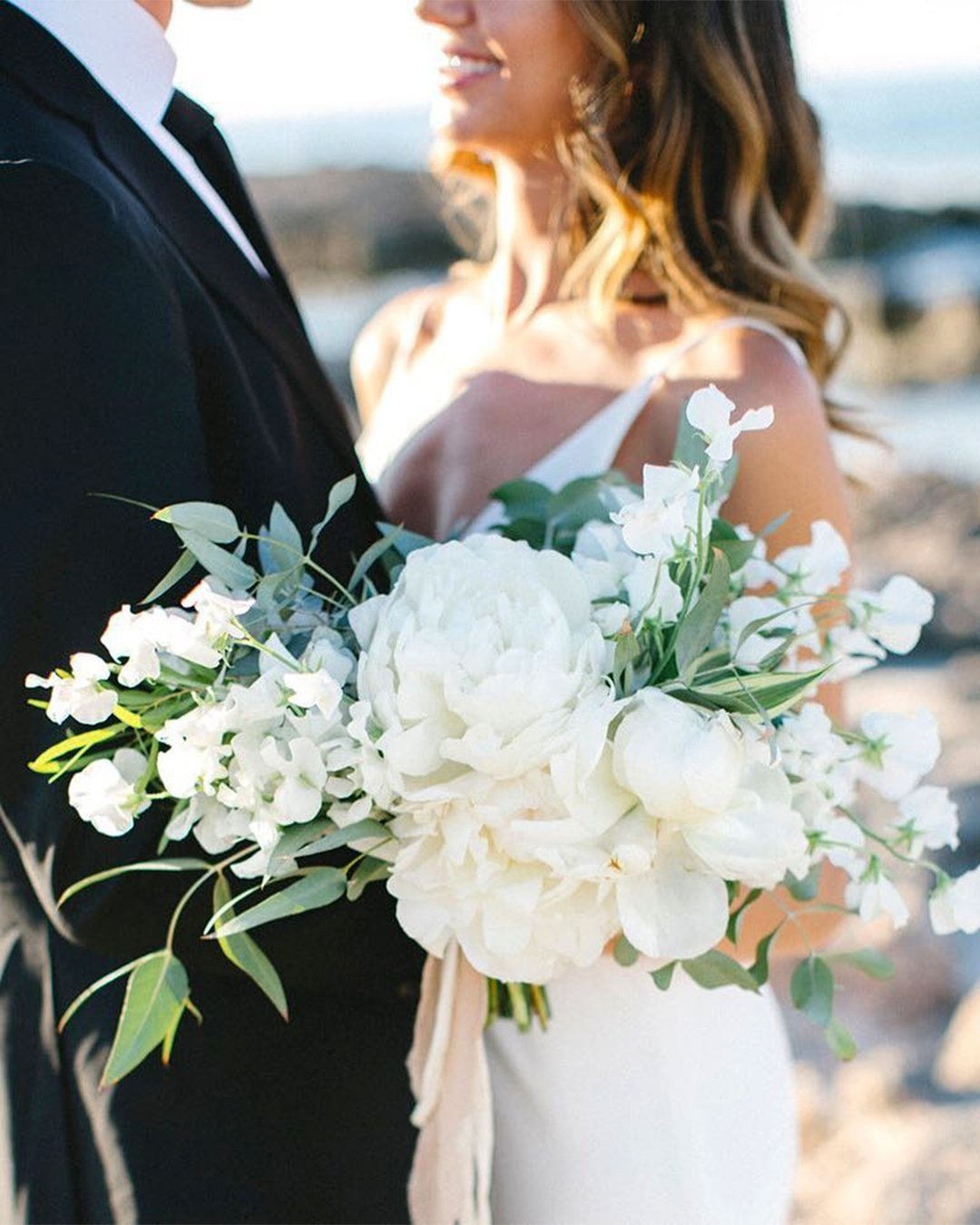 Beautiful White Wedding Bouquets