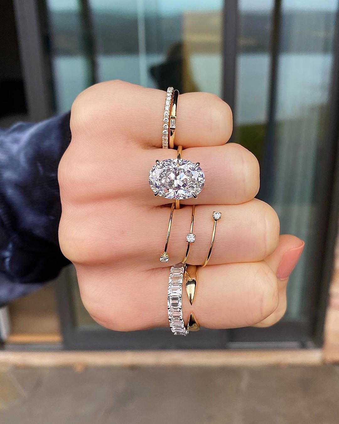 oval engagement rings simple solitaire classic diamond bands
