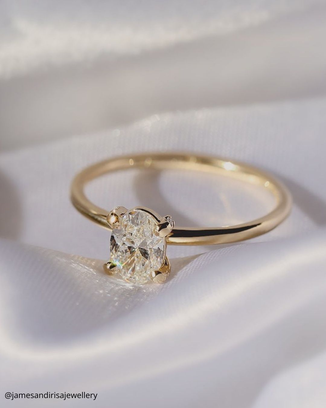 Oval Rings In Wedding Sets
