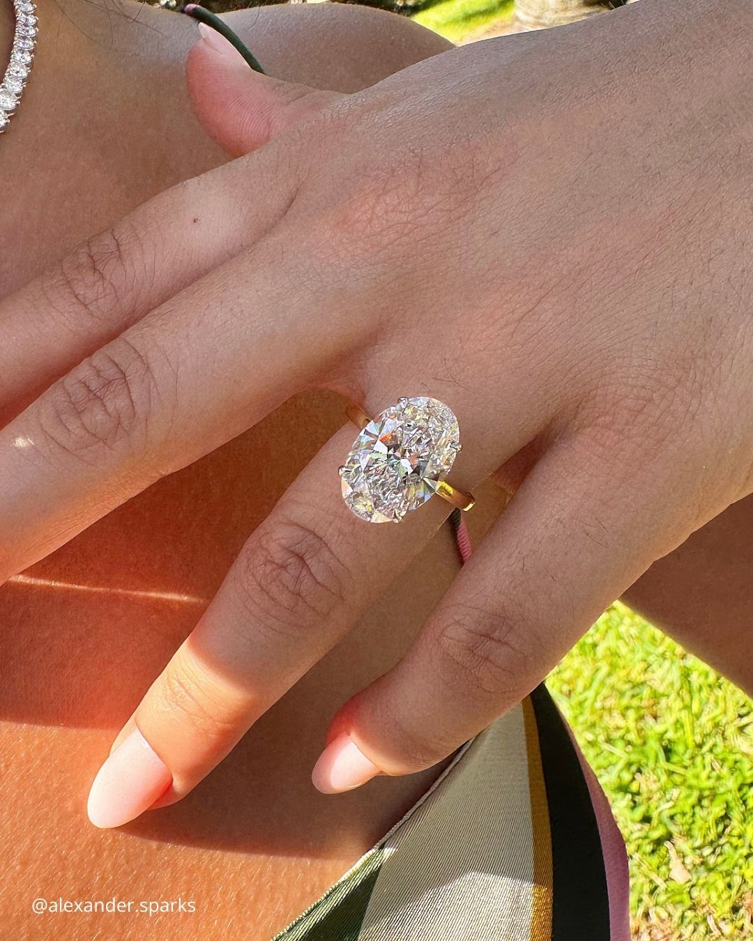 Oval Rings In Wedding Sets
