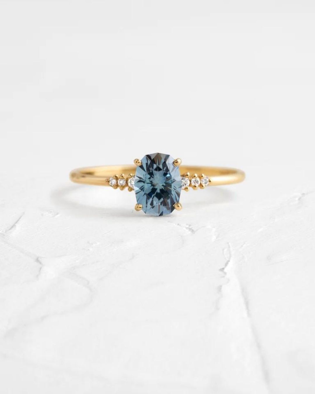Oval Rings In Wedding Sets