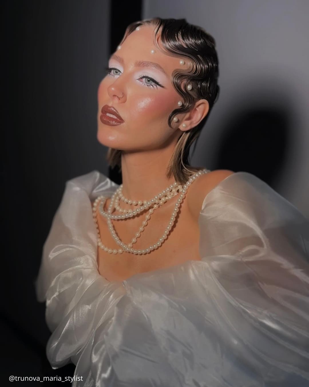 Pin-Up Style Wedding Hair Ideas