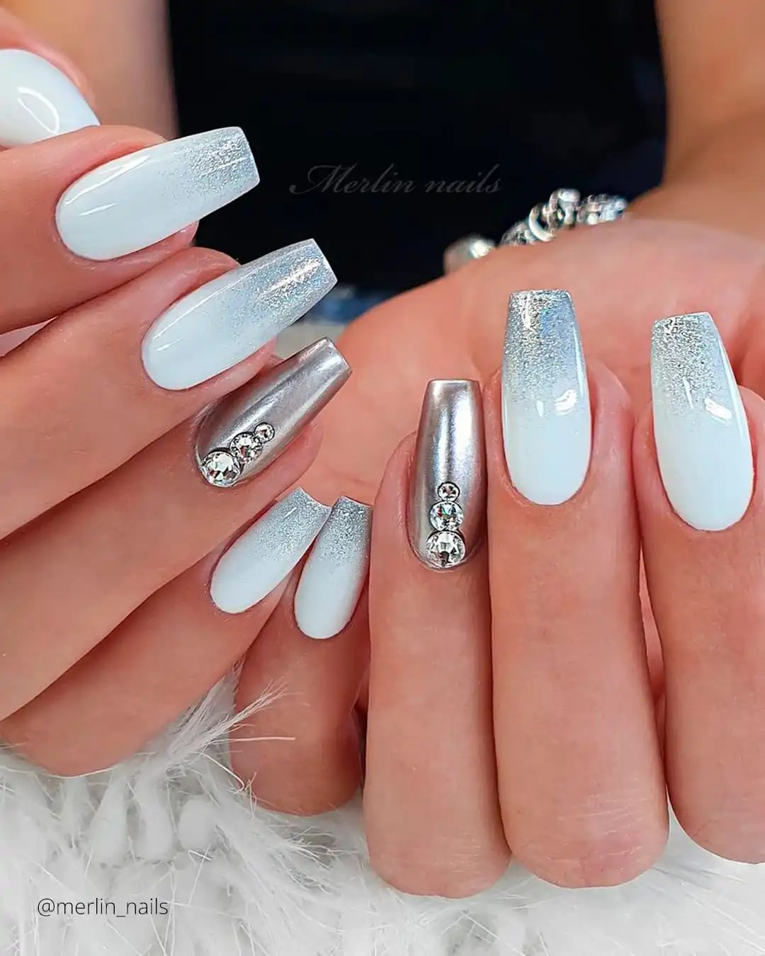 Cute White Nail Designs