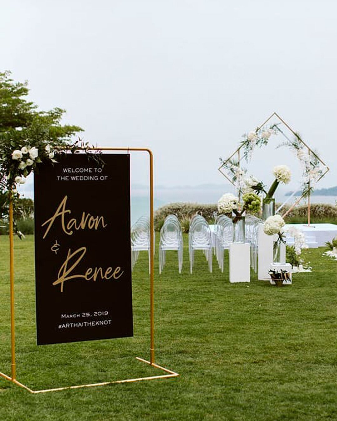Black and Gold Wedding Cake Ideas