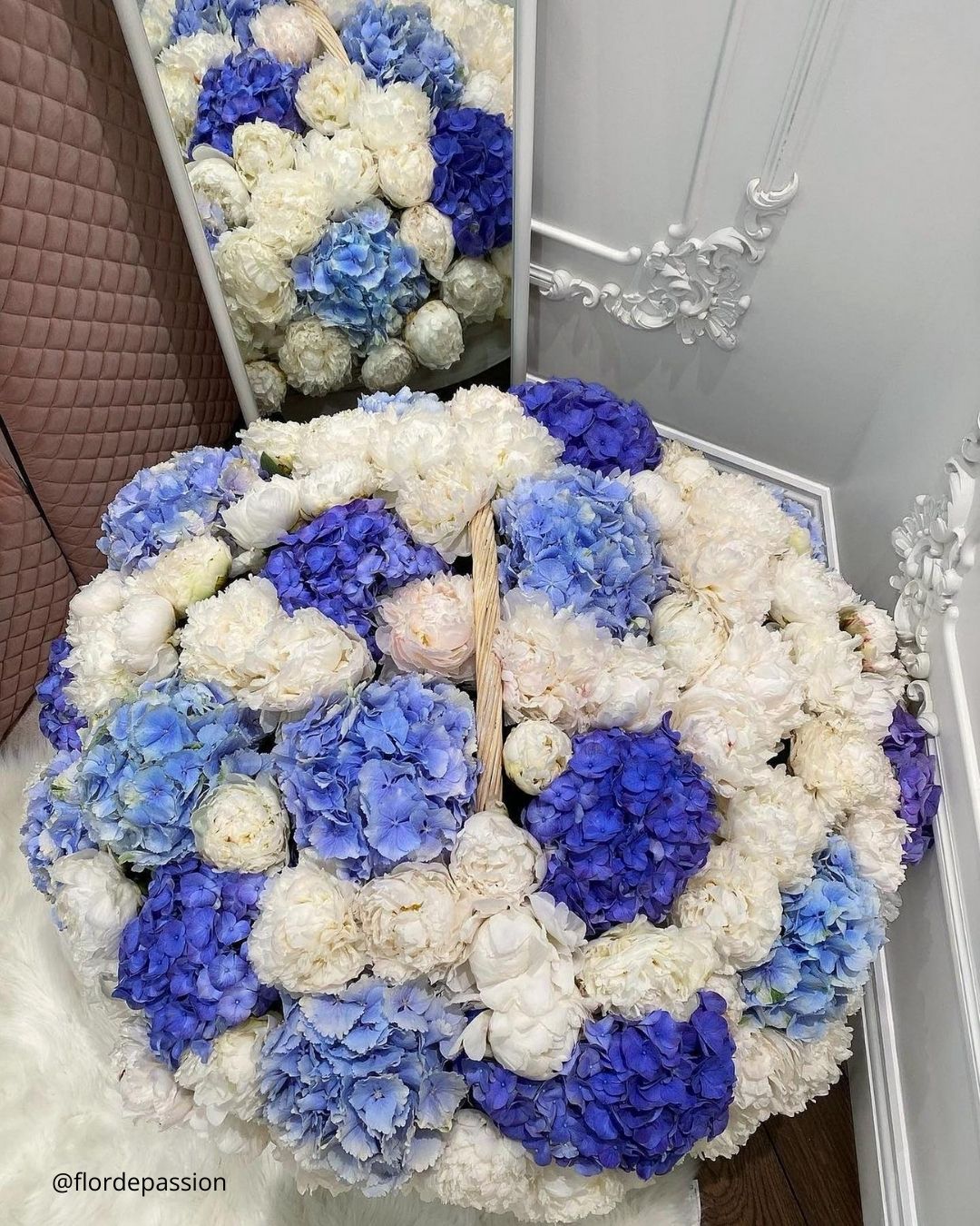 Blue And White Wedding Cakes