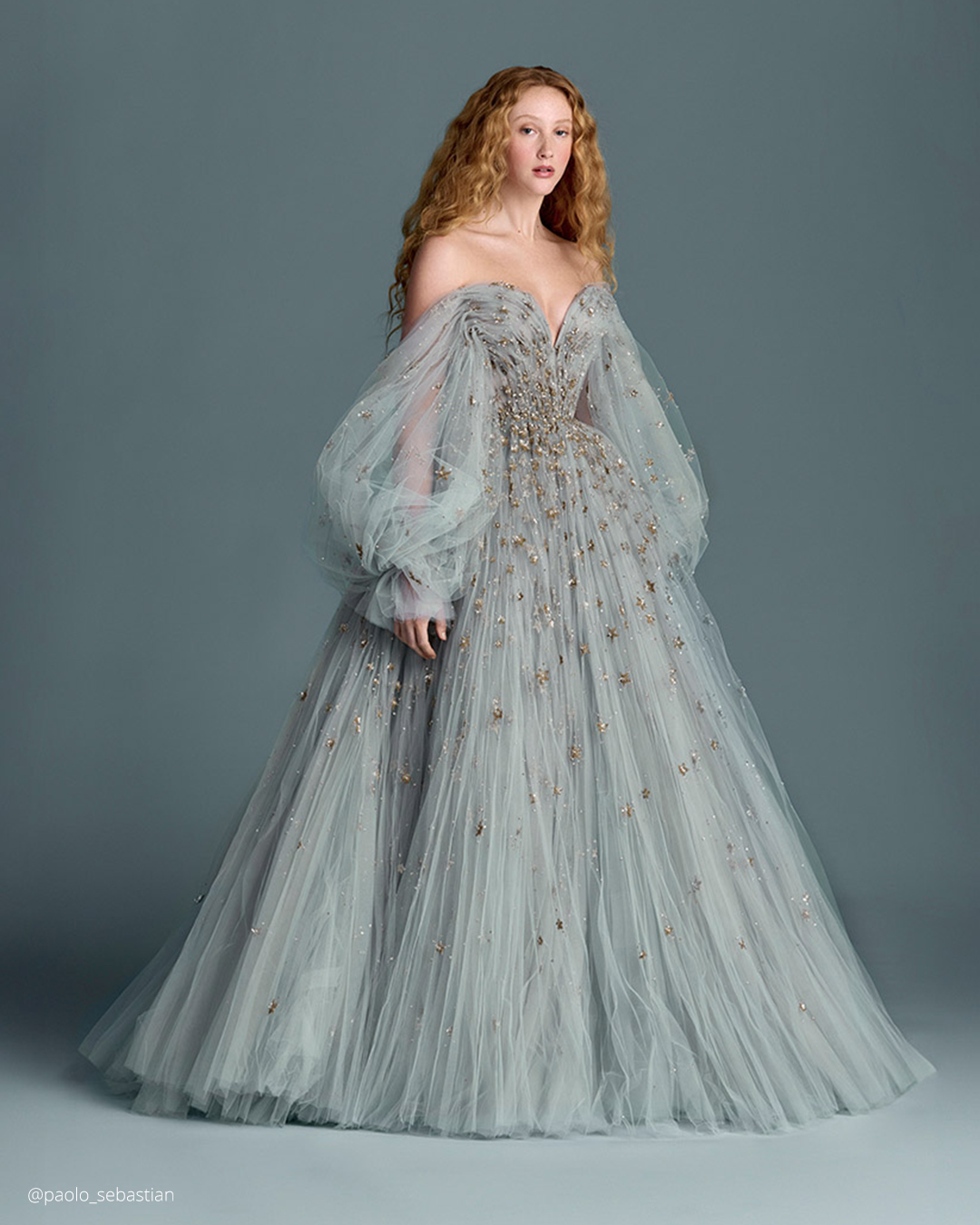 Lace Baby Blue Wedding Dresses