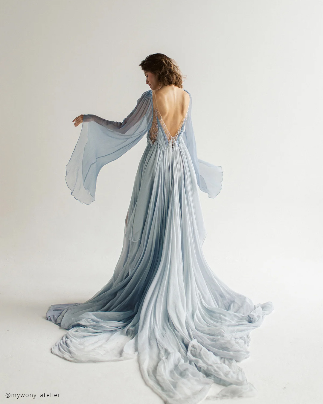 Dusty Blue Dresses For Weddings