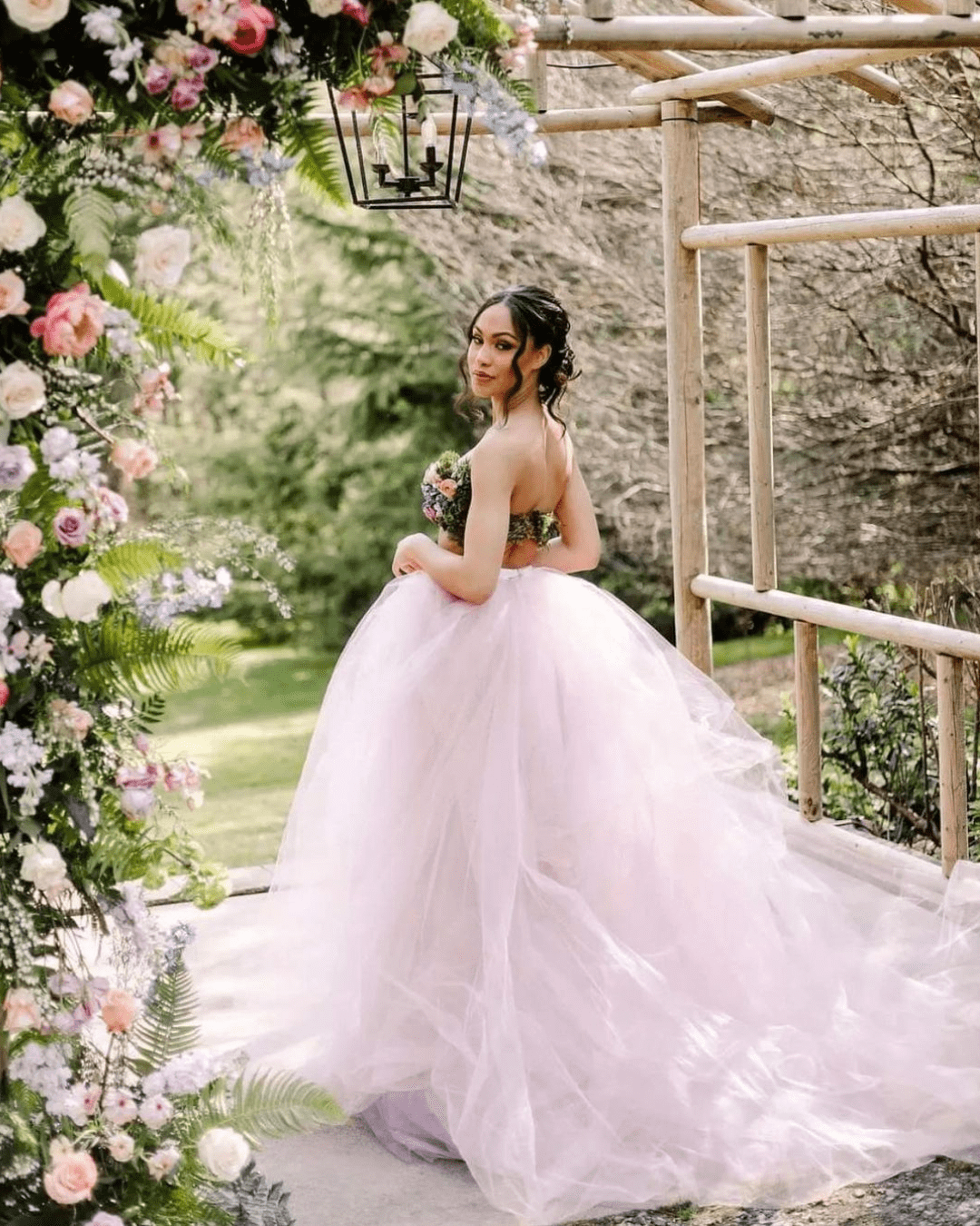 Lilac Wedding Dress Ideas