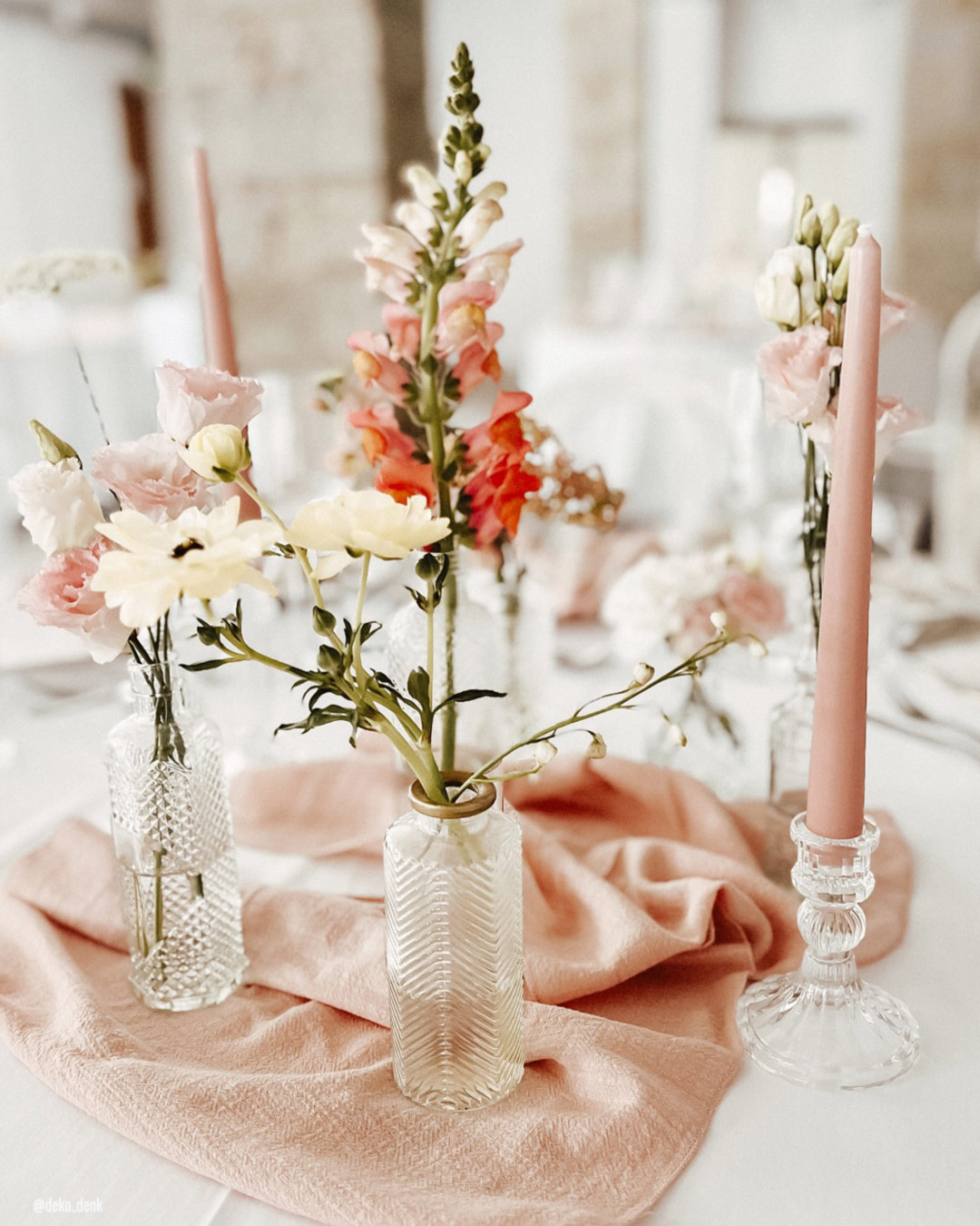 Bottles Rustic Centerpieces