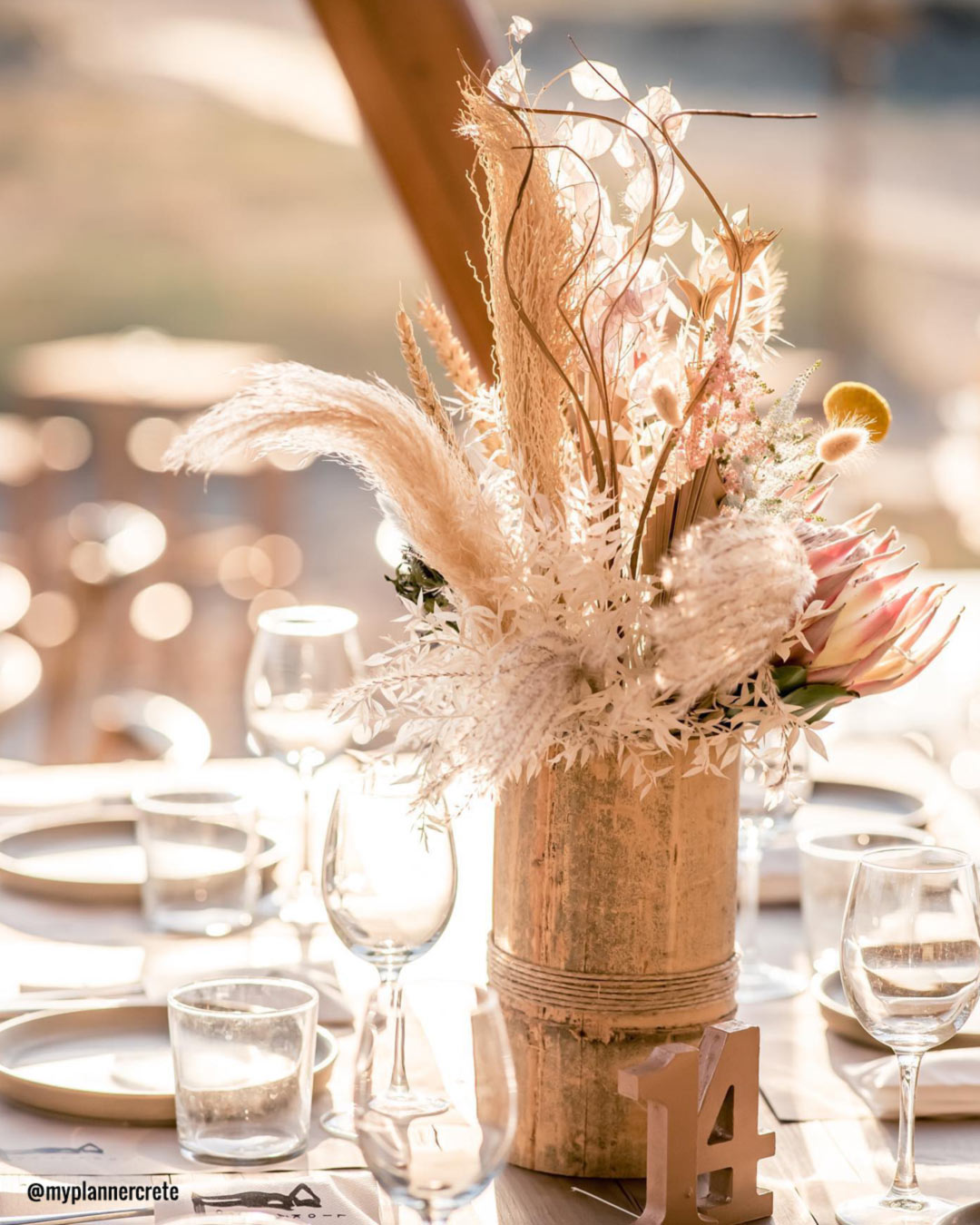 Wooden Vases