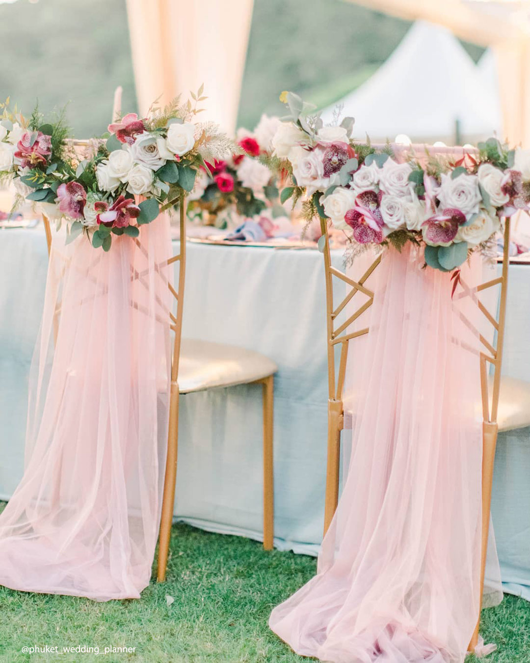 Rose, Lilac, and White Romance