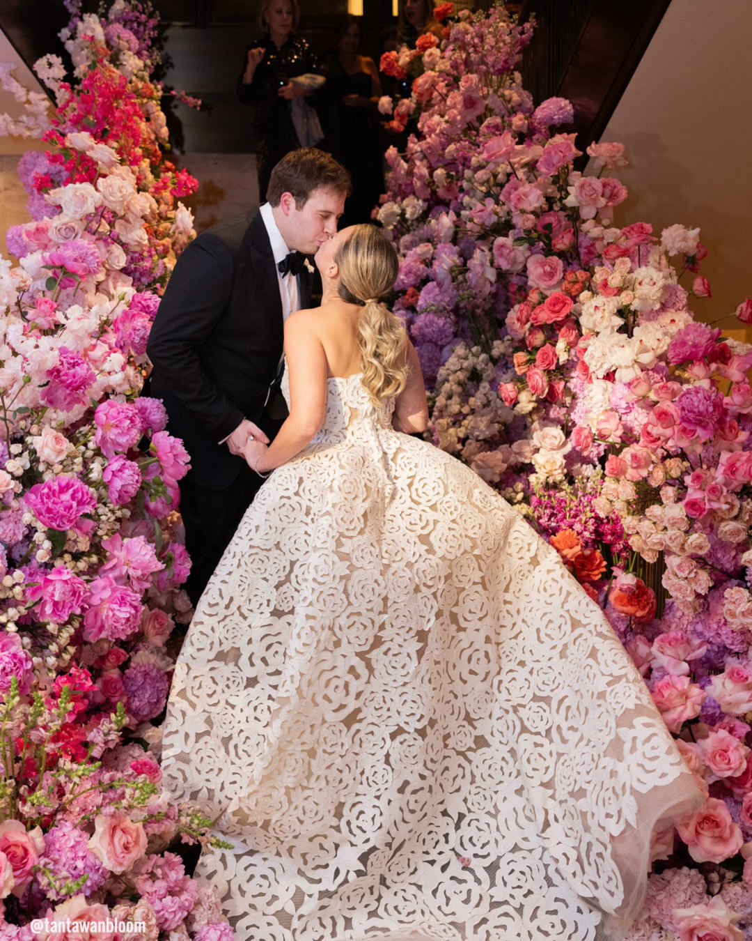 Rose, Lilac, and White Romance