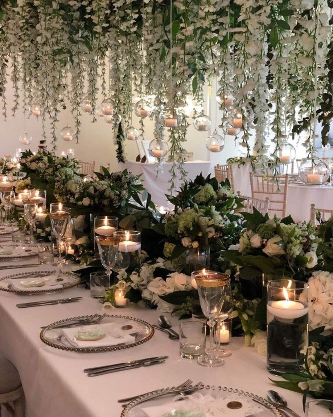 Tall Candle Wedding Centerpieces