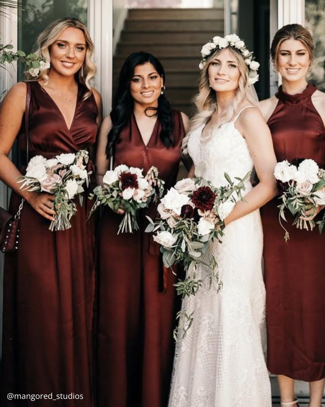Gorgeous Cascading Wedding Bouquets